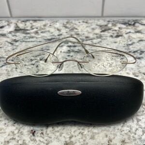 Silhouette Titan gold eyeglasses 7395